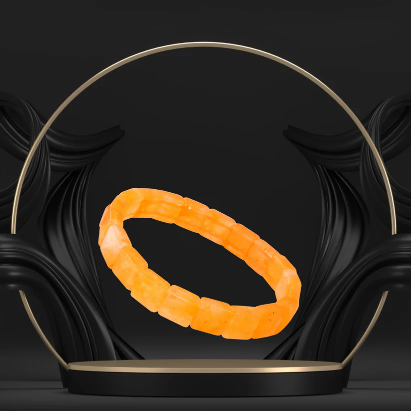 Citrine Cubical Band
