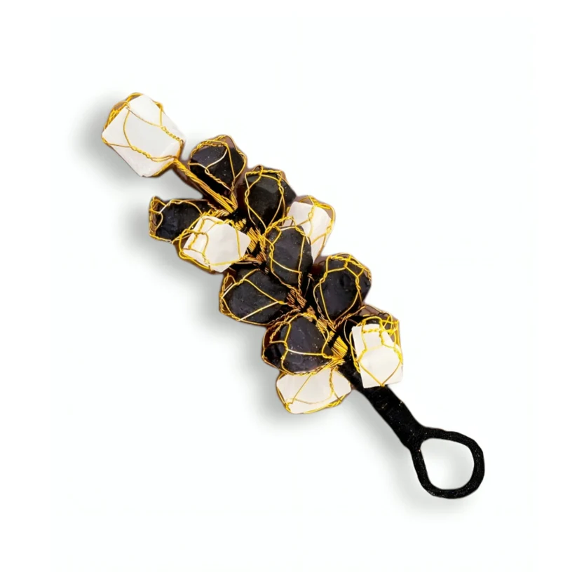 Selenite Turmoline Hanging
