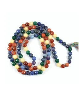 7 Chakra Jaap Mala – 8MM • 108 Beads