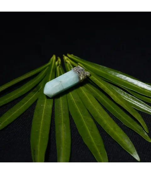Amazonite Pencil Pendant