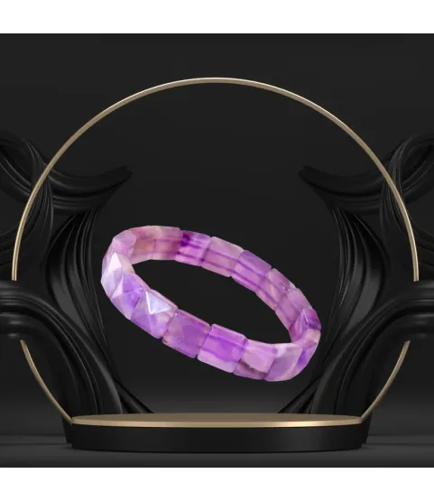 Amethyst Cubical Band