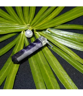 Amethyst Pencil Pendant