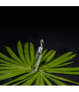 Clear Quartz Pencil Pendant