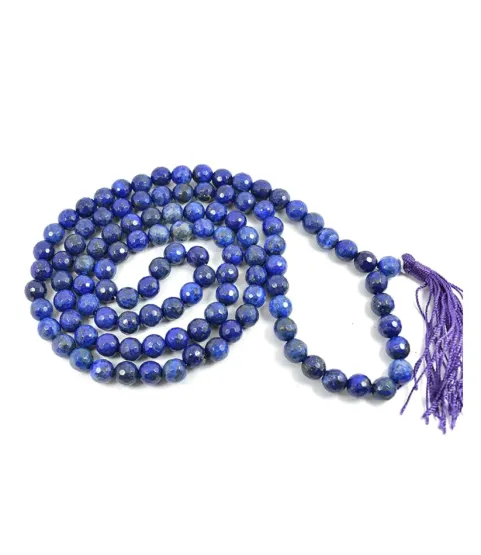 Lapis Lazuli Jaap Mala – 8MM • 108 Beads