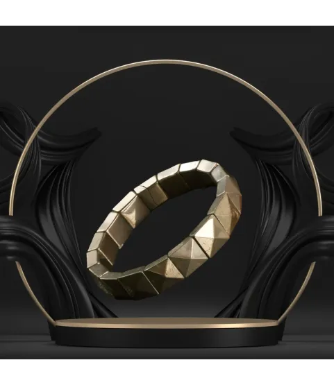 Pyrite Wealth Cubical Band
