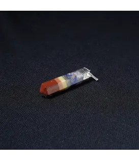 Seven Chakra Pencil Pendant