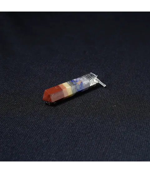 Seven Chakra Pencil Pendant