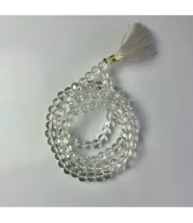 Sphatik Jaap Mala – 8MM • 108 Beads