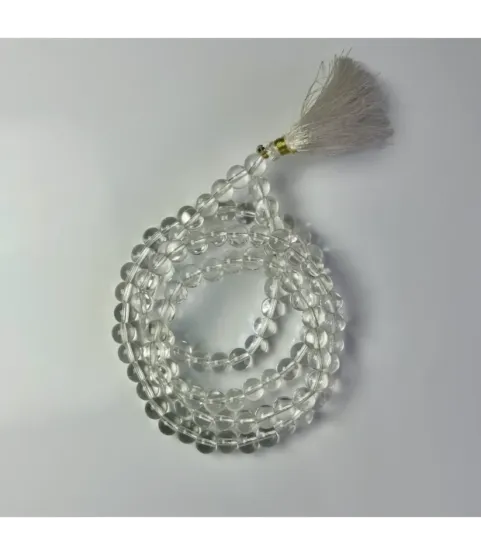 Sphatik Jaap Mala – 8MM • 108 Beads