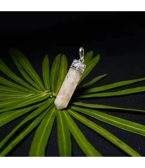 Sunstone Pencil Pendant
